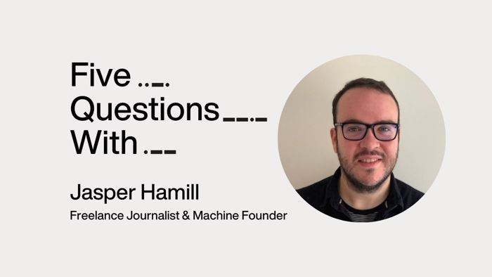 Five Questions with_ Jasper Hamill