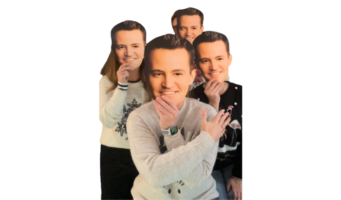 Bringing some Christmas cheer from the TFD team - did someone say Chandler Bing?